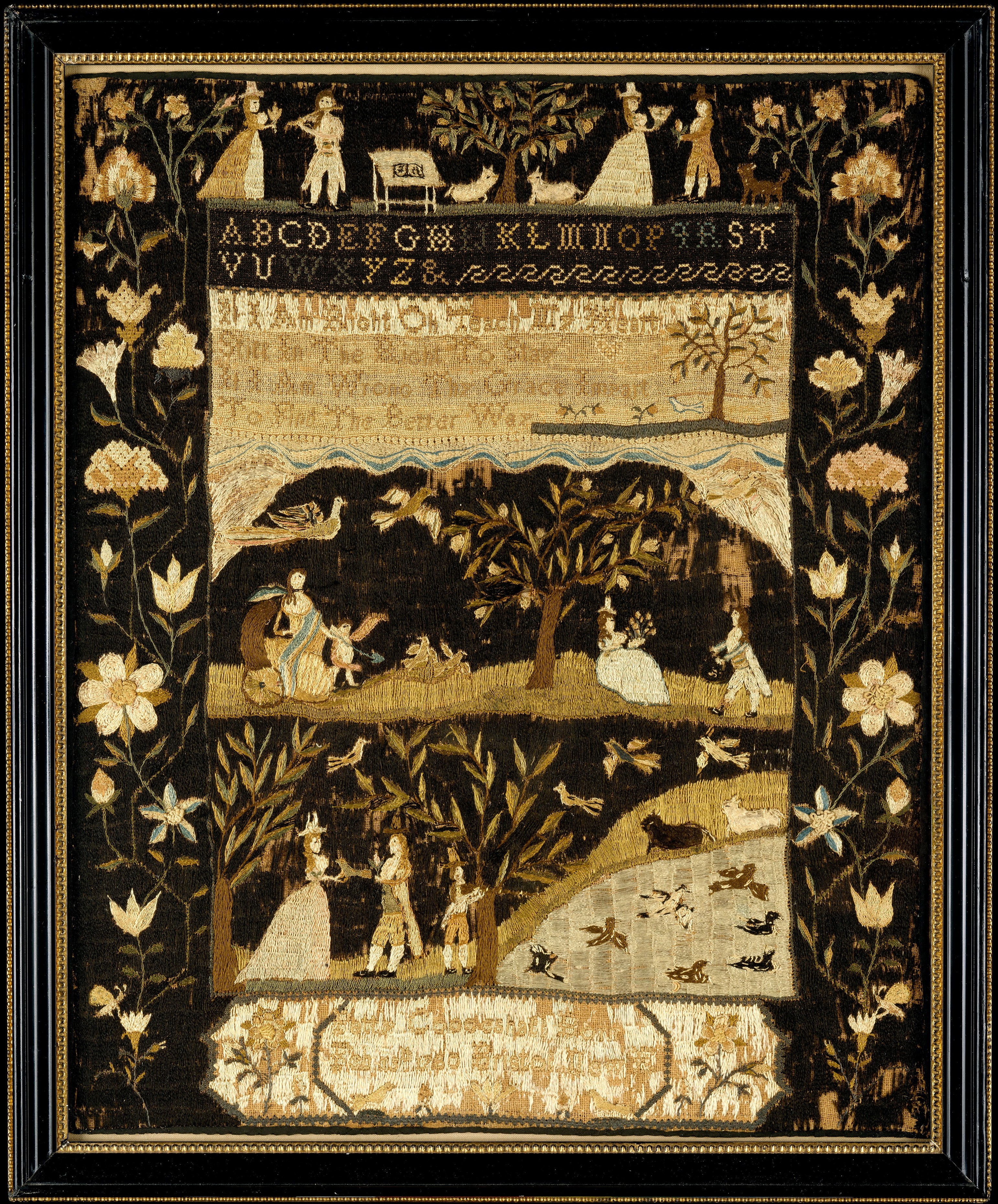 Sampler by Martha (Patty) Coggeshall