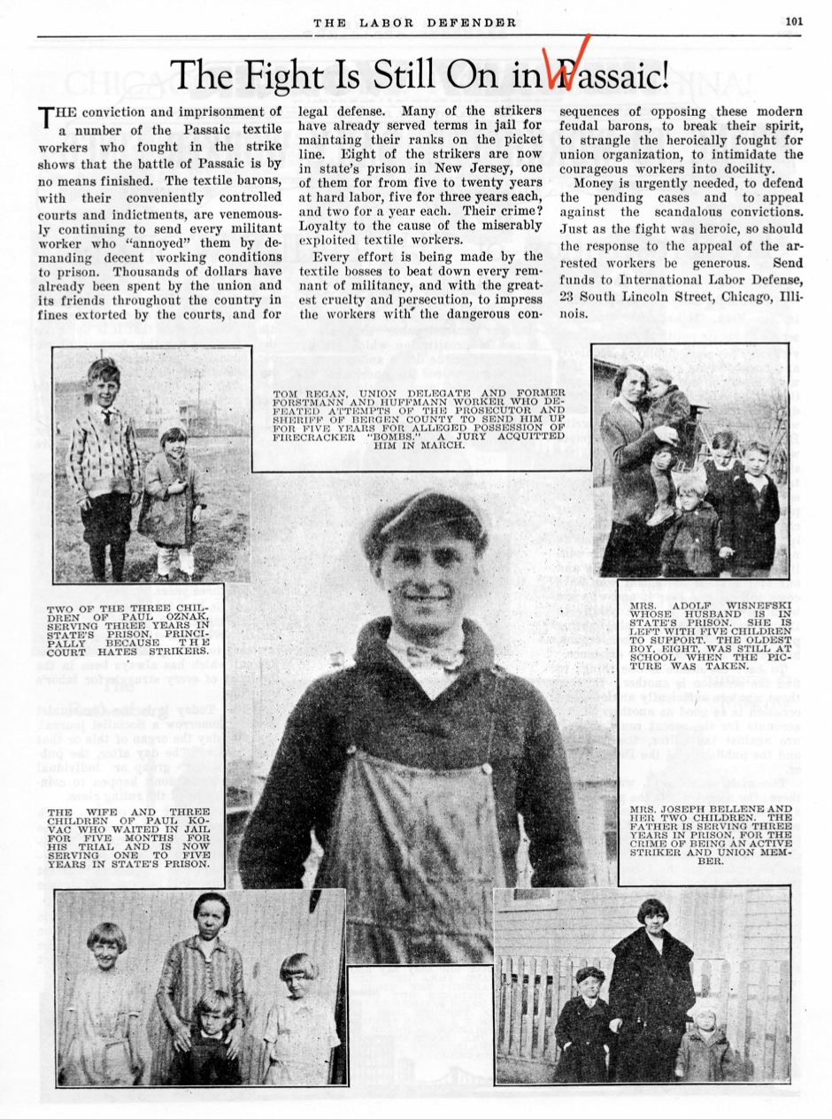 Page from Labor Defender